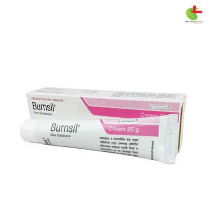 Burnsil 1% Cream - Effective Antibacterial Treatment for Burns and Wounds | Live Pharmacy