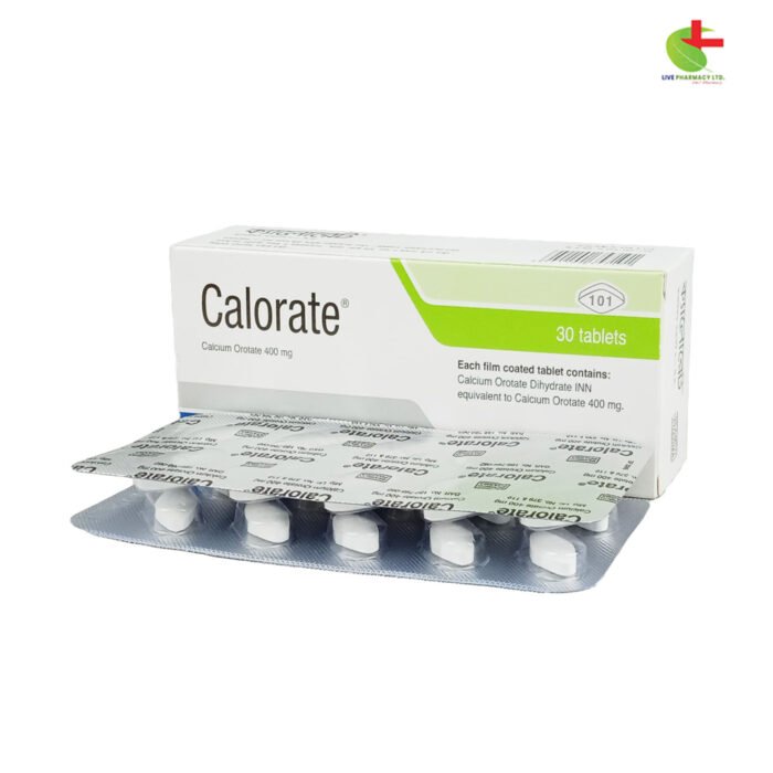 Calorate | Calcium Supplement for Bone Health & Inflammation | Live Pharmacy