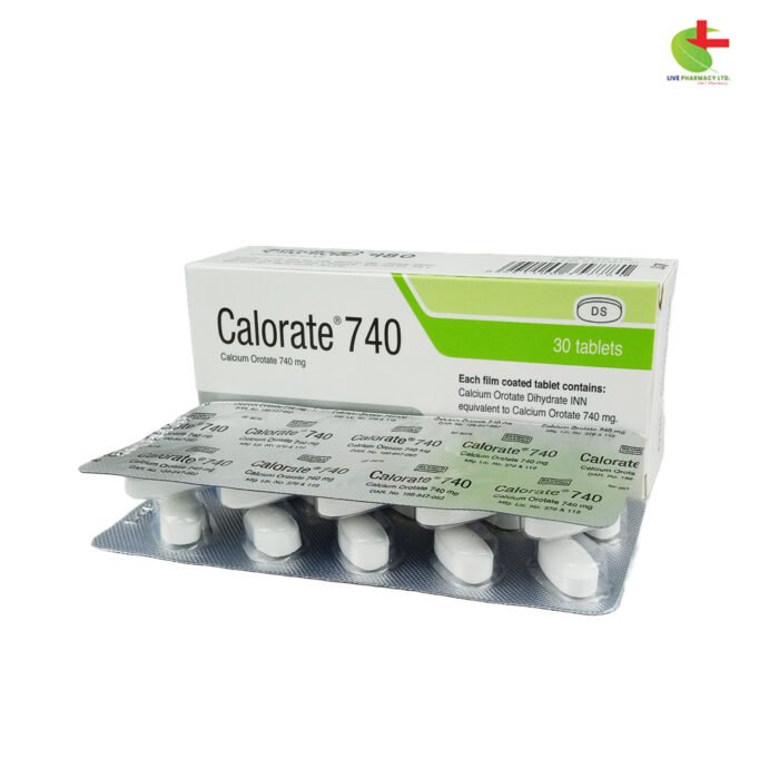 Calorate | Calcium Supplement for Bone Health & Inflammation | Live Pharmacy