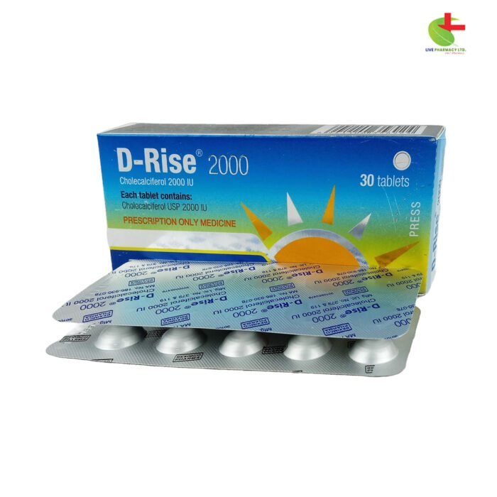 D-Rise Vitamin D3 Supplements | Live Pharmacy