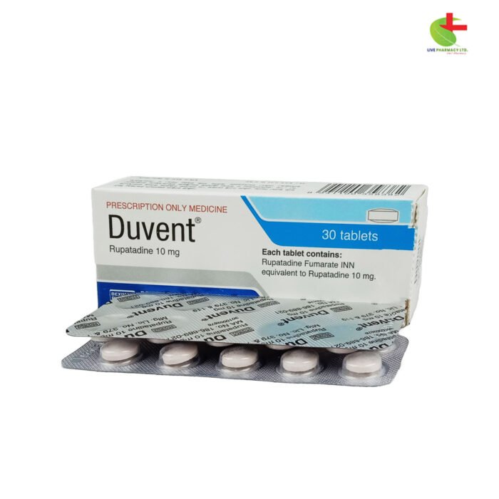 Duvent: Effective Relief for Allergic Rhinitis & Urticaria | Live Pharmacy