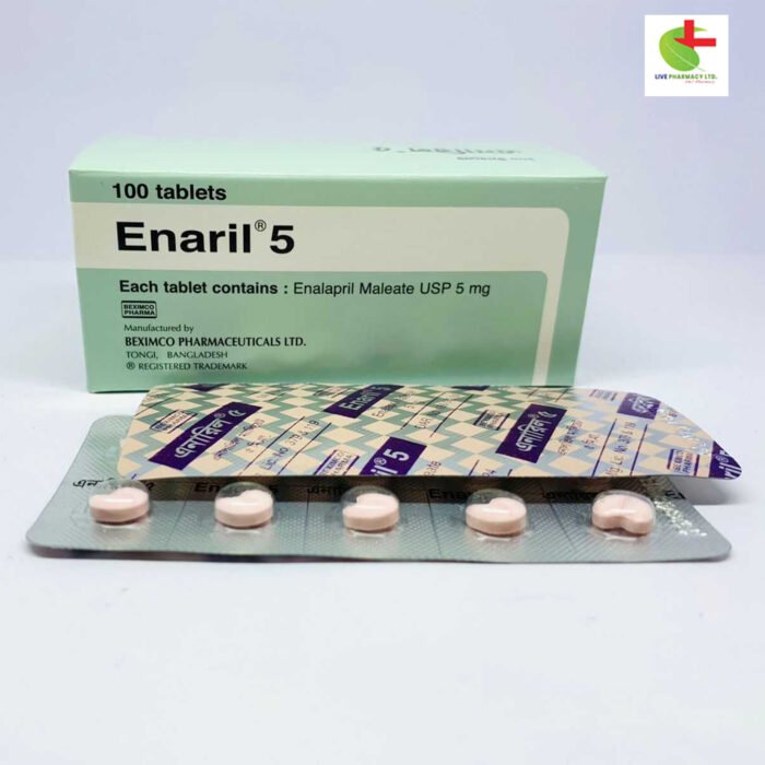 Enaril - Effective ACE Inhibitor for Hypertension & Heart Failure | Live Pharmacy