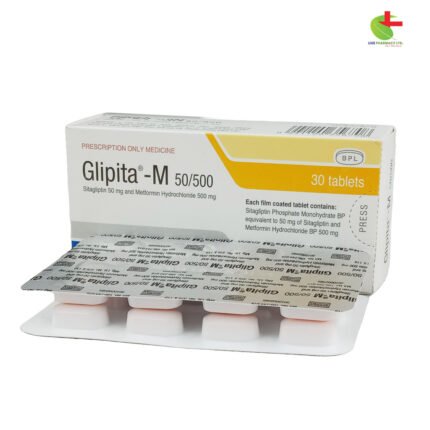 Glipita M 500 for Type 2 Diabetes - Sitagliptin & Metformin | Live Pharmacy