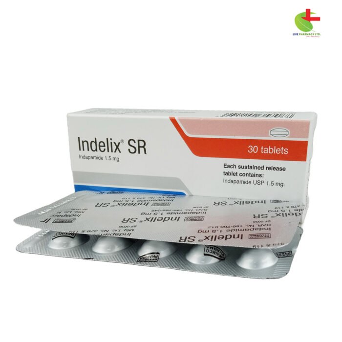 Indelix SR - Essential Hypertension Treatment | Live Pharmacy | Beximco Pharmaceuticals Ltd.