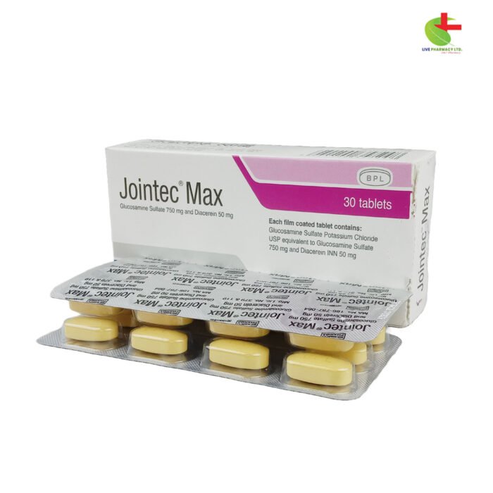 Jointec Max | Osteoarthritis & Joint Injury Relief | Live Pharmacy