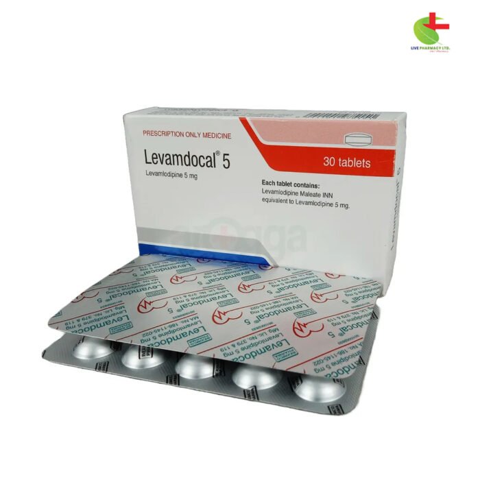 Levamdocal | Effective Calcium Channel Blocker for Hypertension | Live Pharmacy