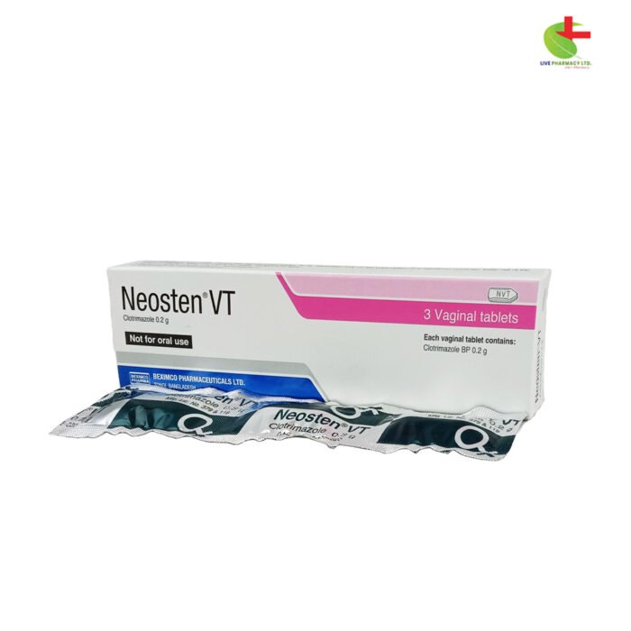 Neosten VT Vaginal Preparation | Broad-Spectrum Antifungal for Yeast Infections