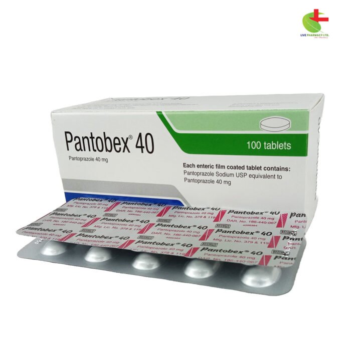 Pantobex: Effective Treatment for Acid-Related Disorders | Available at Live Pharmacy