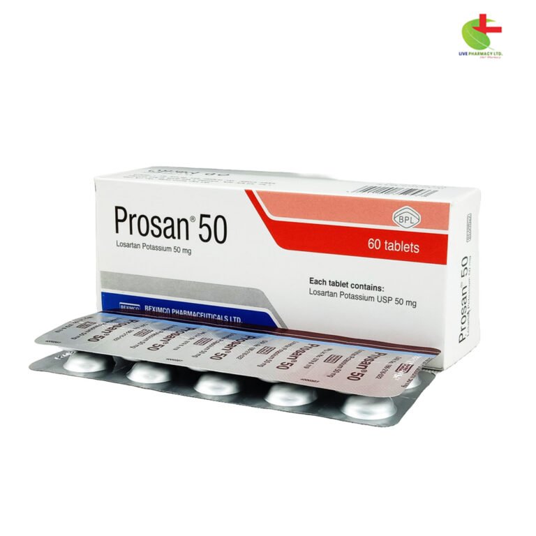 Prosan Tablets for Hypertension & Renal Protection | Live Pharmacy
