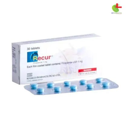 Recur: Finasteride for Treating Male Hair Loss | Available at Live Pharmacy