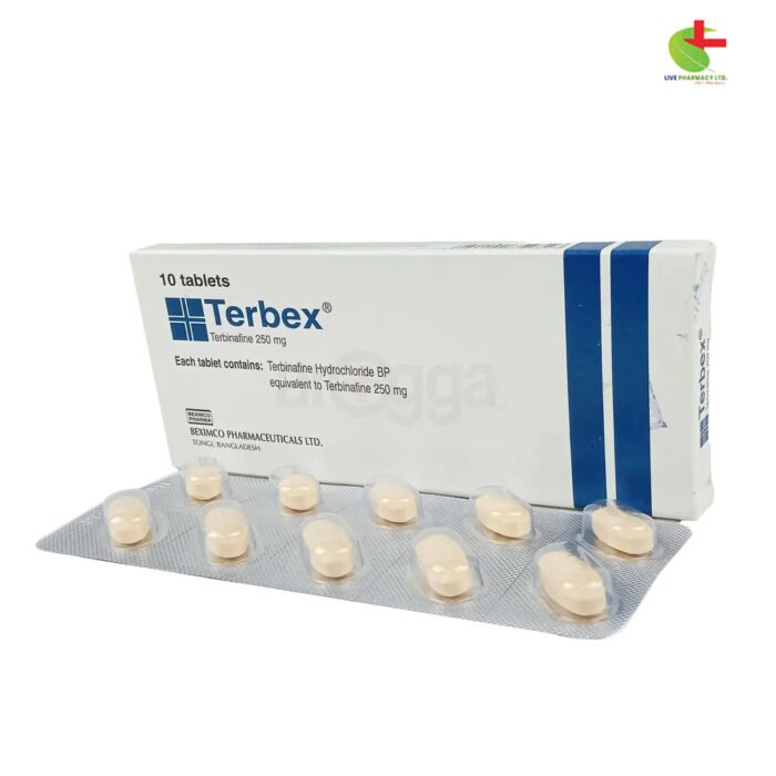 Terbex 250 | Effective Antifungal Treatment for Onychomycosis and Skin Infections