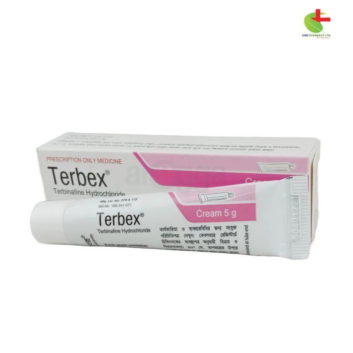 Terbex 1% Cream | Effective Antifungal Treatment for Onychomycosis and Skin Infections