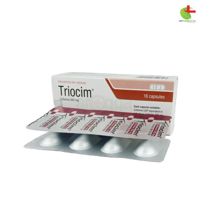 Triocim - Effective Third-Generation Cephalosporin Antibiotic | Live Pharmacy