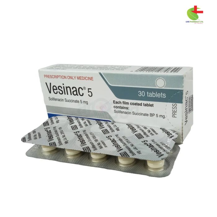 Vesinac for Urge Incontinence & Overactive Bladder | Live Pharmacy