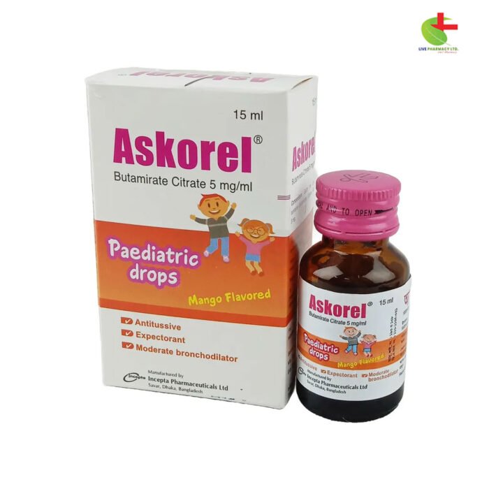 Askorel Pediatric Drops | Effective Cough Relief for Children