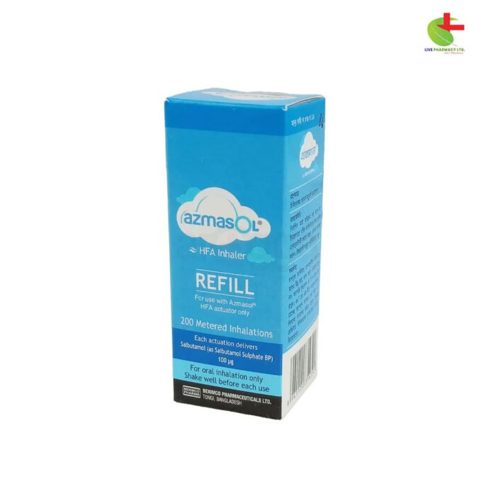 Azmasol Inhaler - Fast Relief for Asthma & Bronchospasm