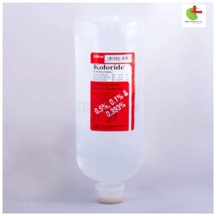 Koloride – Electrolyte Saline Solution for Fluid Restoration.