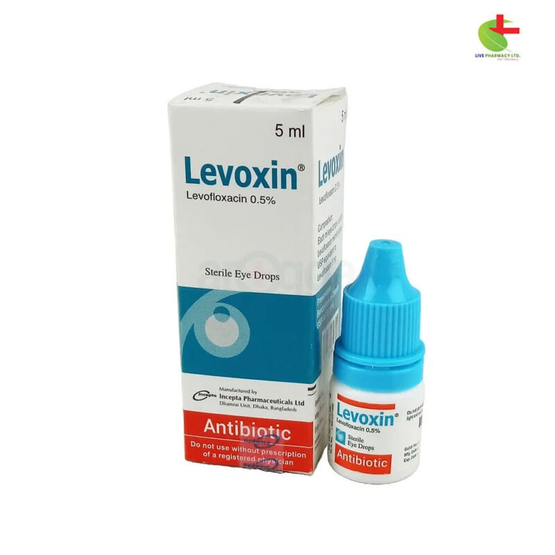 Levoxin Eye Drops | Live Pharmacy - Effective Treatment for Bacterial Conjunctivitis