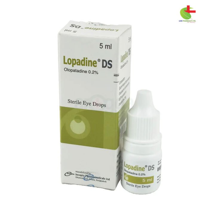 Patadin Eye Drops & Lopadine DS - Effective Allergy Relief