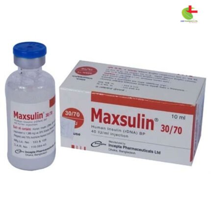 Maxsulin SC Injection - Insulin 30% Regular & 70% Isophane