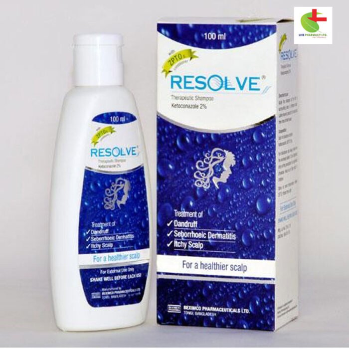 Resolve Shampoo-Effective Treatment for Dandruff & Seborrhoeic Dermatitis