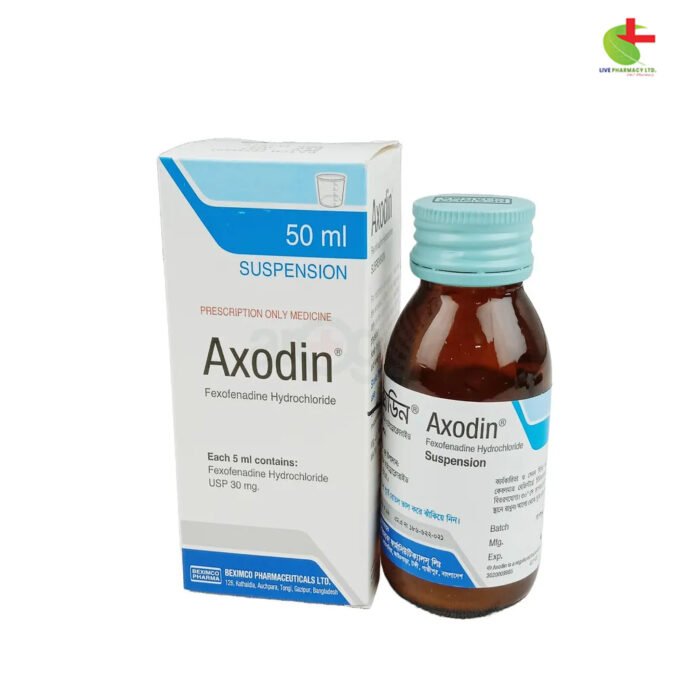 Axodin: Effective Relief for Allergic Rhinitis & Chronic Urticaria | Live Pharmacy