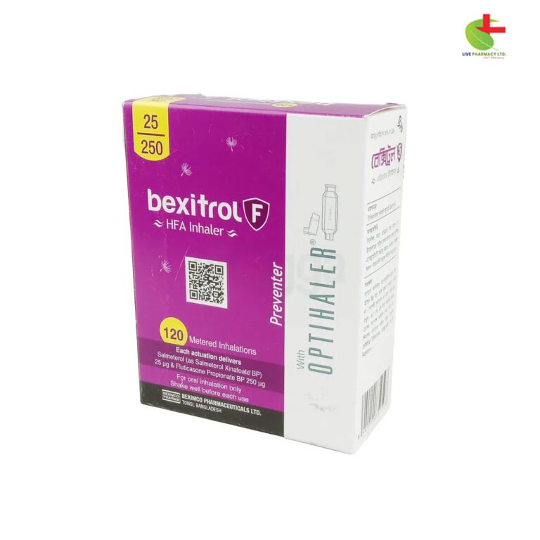 Bexitrol F Inhaler – Effective Asthma and COPD Treatment