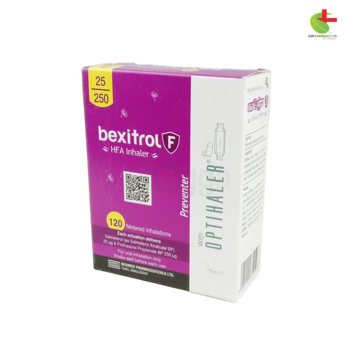 Bexitrol F for Asthma & COPD - Effective Respiratory Relief