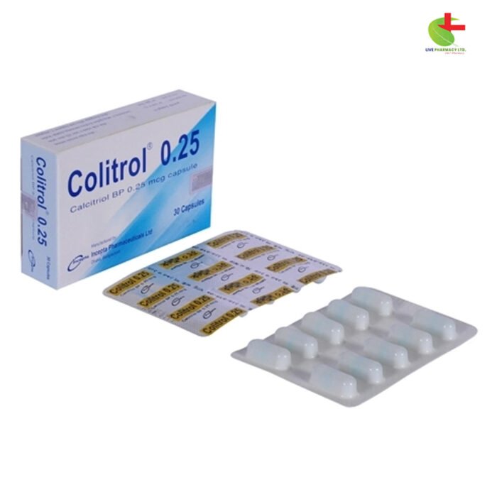 Colitrol: Essential Vitamin D3 for Osteoporosis & Hypoparathyroidism | Live Pharmacy