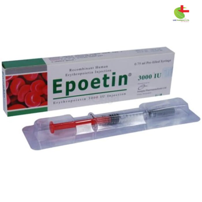 Epoetin 3000: Erythropoiesis-Stimulating Agent for Anemia Treatment | Live Pharmacy