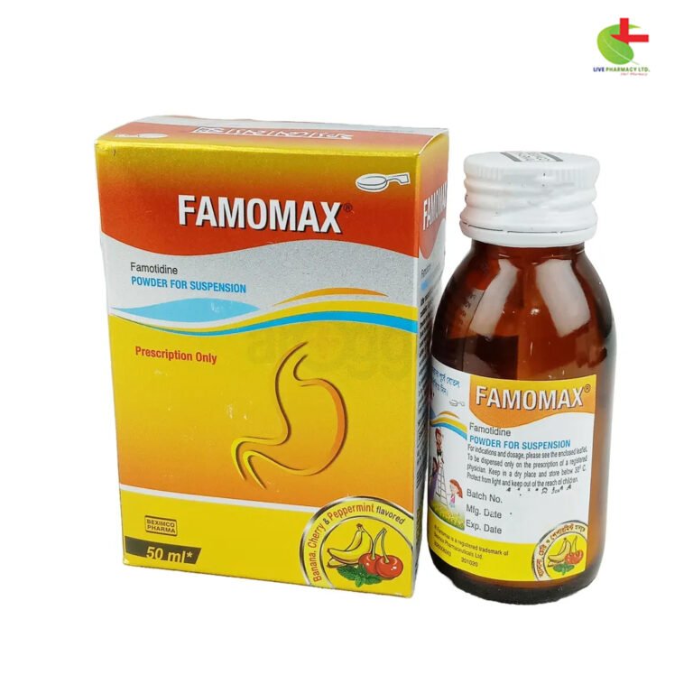 Famomax: Effective Treatment for Gastric Ulcers and GERD | Live Pharmacy