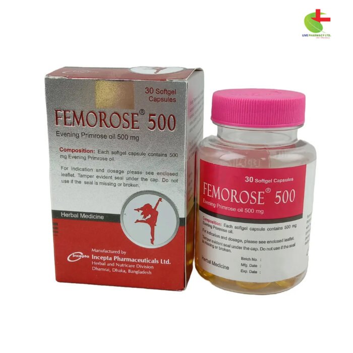 Femorose 500: Natural Relief for PMS, Eczema & More | Live Pharmacy