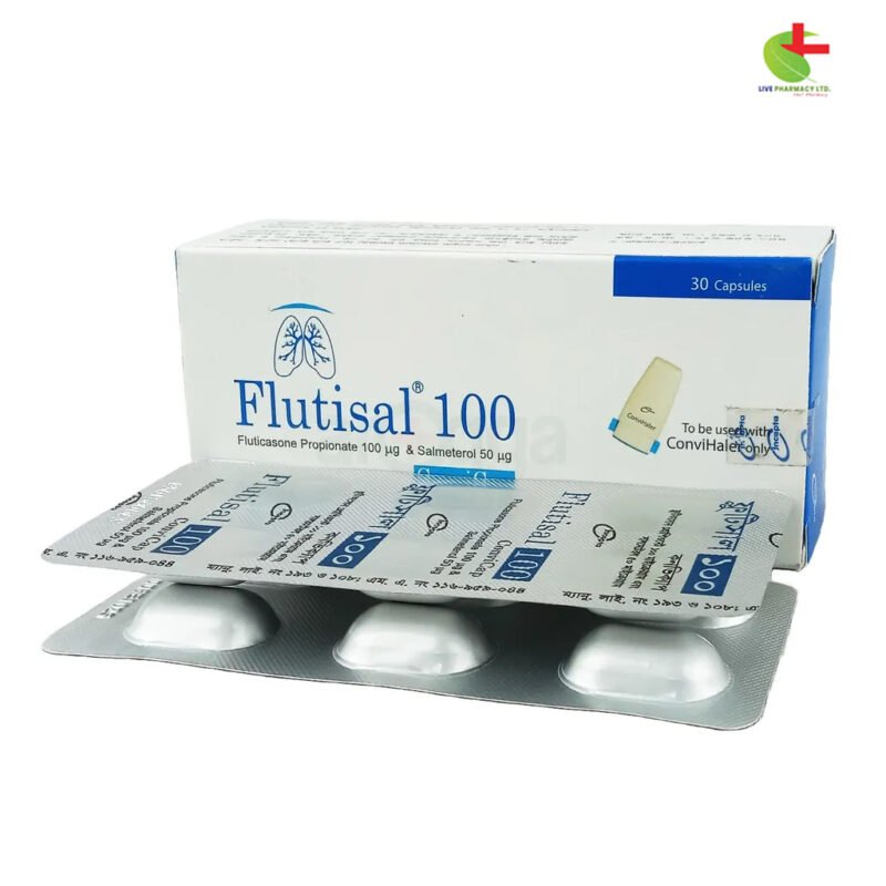 Flutisal 100 Convicap - Effective Asthma Management | Live Pharmacy