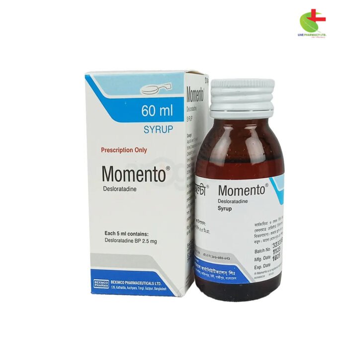 Momento for Allergies and Hives | Beximco Pharmaceuticals | Live Pharmacy