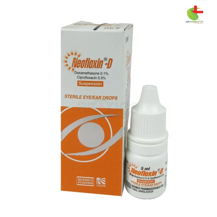 Neofloxin-D Eye & Ear Drops for Inflammatory Conditions | Live Pharmacy