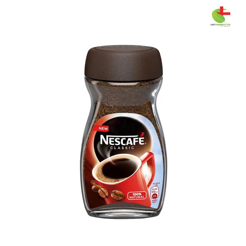 Nescafé Classic Instant Coffee | Rich & Aromatic Coffee | Live Pharmacy