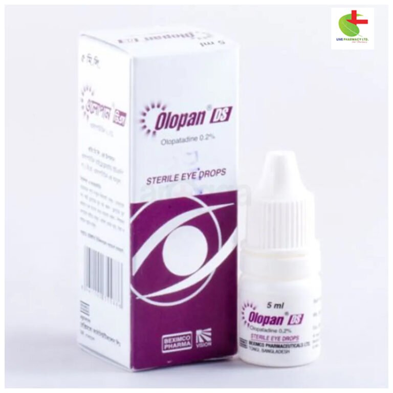 Olopan DS: Effective Relief for Allergic Conjunctivitis, Rhinitis & Skin Conditions | Live Pharmacy