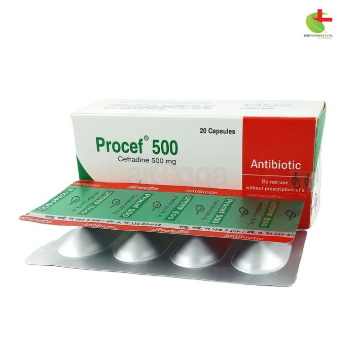 Procef: Broad-Spectrum Antibiotic for Effective Infection Treatment | Live Pharmacy