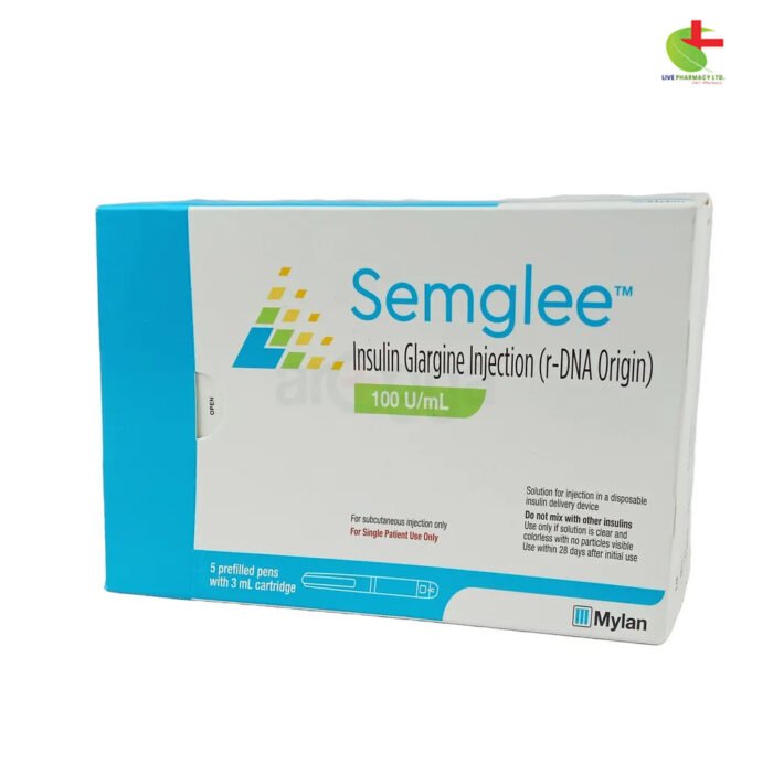 Semglee Pen – Long-Acting Insulin for Type 1 & Type 2 Diabetes | Live Pharmacy