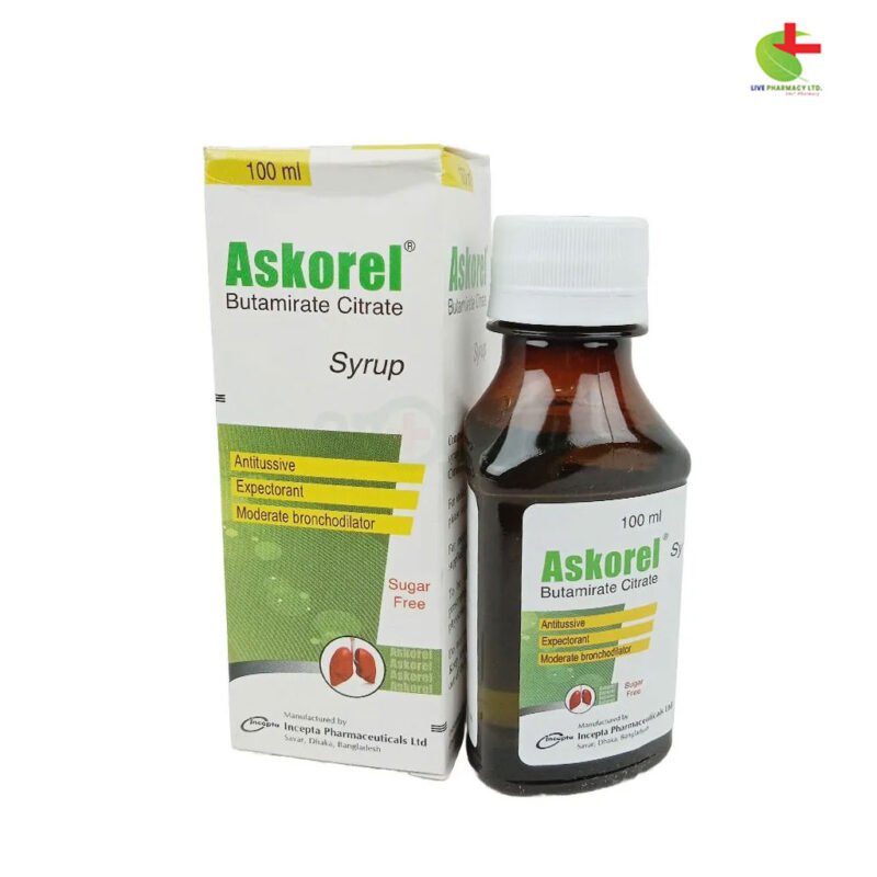 Askorel - Effective Cough Suppressant | Live Pharmacy