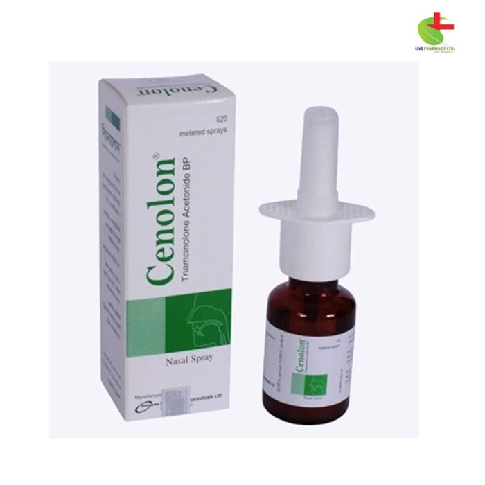 Cenolon Nasal Spray - Allergy Relief for Adults & Children