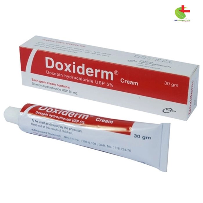 Doxiderm Antipruritic Cream – Soothe Itching and Irritation