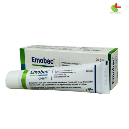 Emobac - Antimicrobial Emollient Lotion for Dry & Itchy Skin | Live Pharmacy