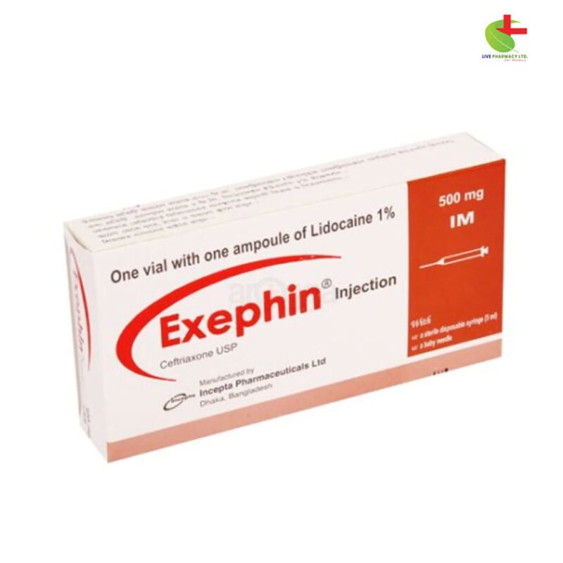 Exephin - Effective Ceftriaxone Antibiotic for Infections | Live Pharmacy