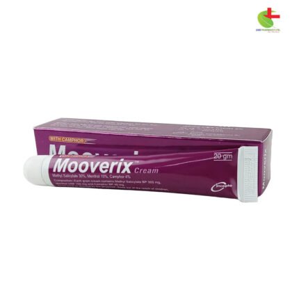 Mooverix Cream - Methyl Salicylate, Menthol & Camphor | Live Pharmacy - Incepta Pharmaceuticals Ltd.