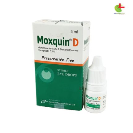 Moxquin D - Moxifloxacin & Dexamethasone Eye Drops