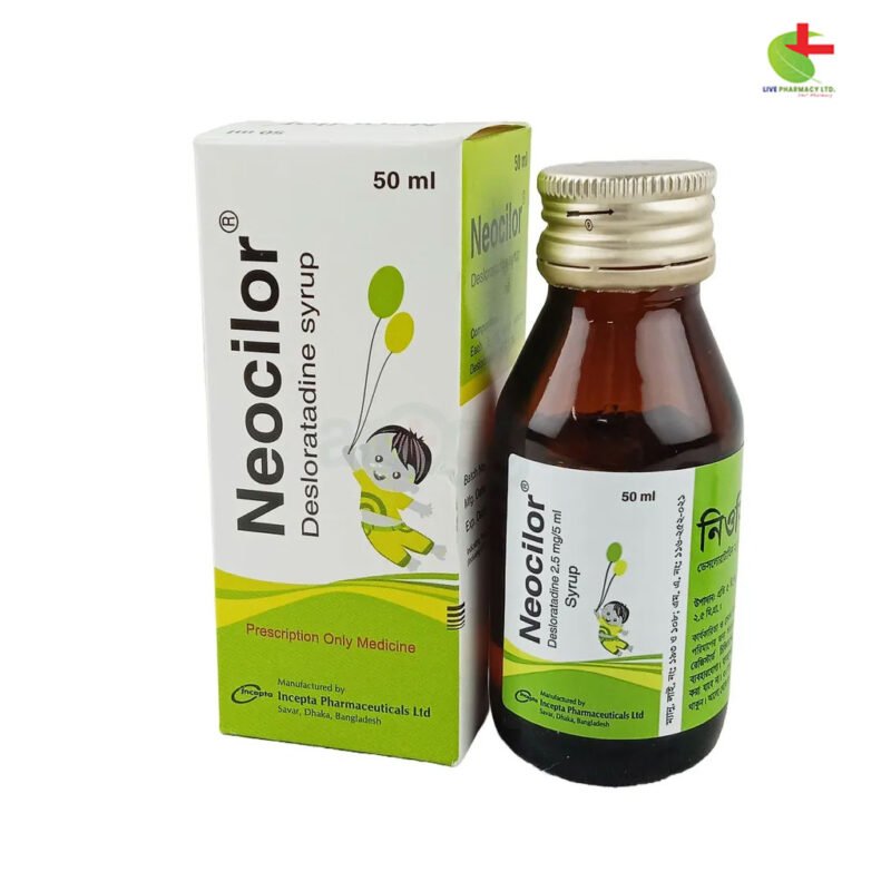 Neocilor - Effective Allergy Relief | Live Pharmacy | Incepta Pharmaceuticals Ltd.