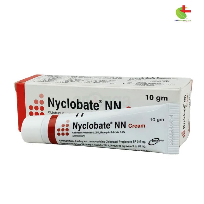 Nyclobate NN Cream | Live Pharmacy - Effective Treatment for Eczema & Psoriasis