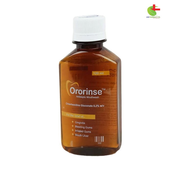 Ororinse Mouthwash - Antimicrobial Solution for Gingivitis | Live Pharmacy