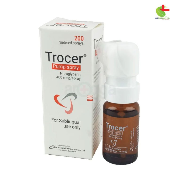 Trocer Sublingual Spray for Angina Relief